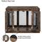 Show in main carousel: Unipaws Furniture Style Dog Crate, Rustic Brown, 37 inch wide slide 3 of 9