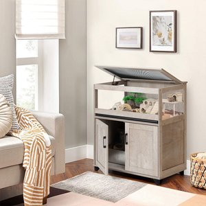 Unipaws Storage Cabinet Lift Top Hamster Cage