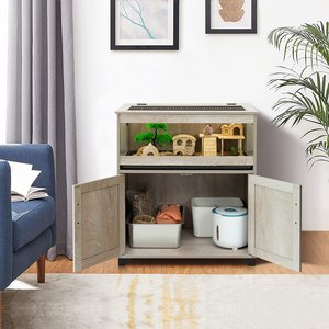 Unipaws Storage Cabinet Lift Top Hamster Cage