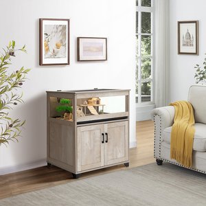 Unipaws Storage Cabinet Lift Top Hamster Cage