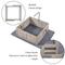 Show in main carousel: Unipaws Whelping Box for Dogs, Weathered Grey, Medium slide 4 of 7