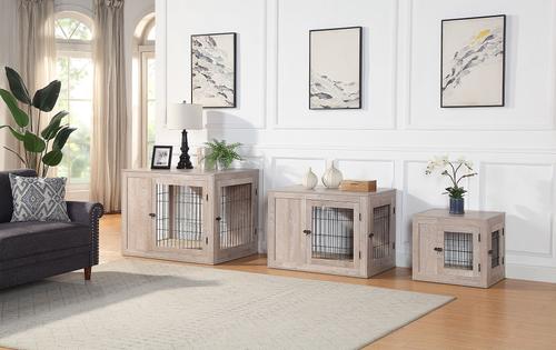 Show full view: Unipaws Wooden Wire Furniture Style Dog Crate, 40.9-in wide slide 2 of 8