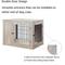 Show in main carousel: Unipaws Wooden Wire Furniture Style Dog Crate, 40.9-in wide slide 4 of 8