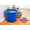 Show in main carousel: United Solutions Easy-Access Rope Handle Storage Tub, Blue, 19-gal, 2 count slide 8 of 9