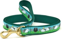 Up Country Counting Sheep Dog Lead with D-Ring, Wide: 5-ft long, 1-in wide
