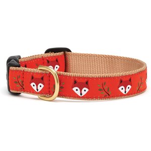 Up Country Wide Foxy Dog Collar, X-Small: 6 to 12-in neck, 5/8-in wide