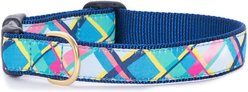 Up Country Wide Best in Plaid Dog Collar, Large: 15 to 21-in neck, 1-in wide