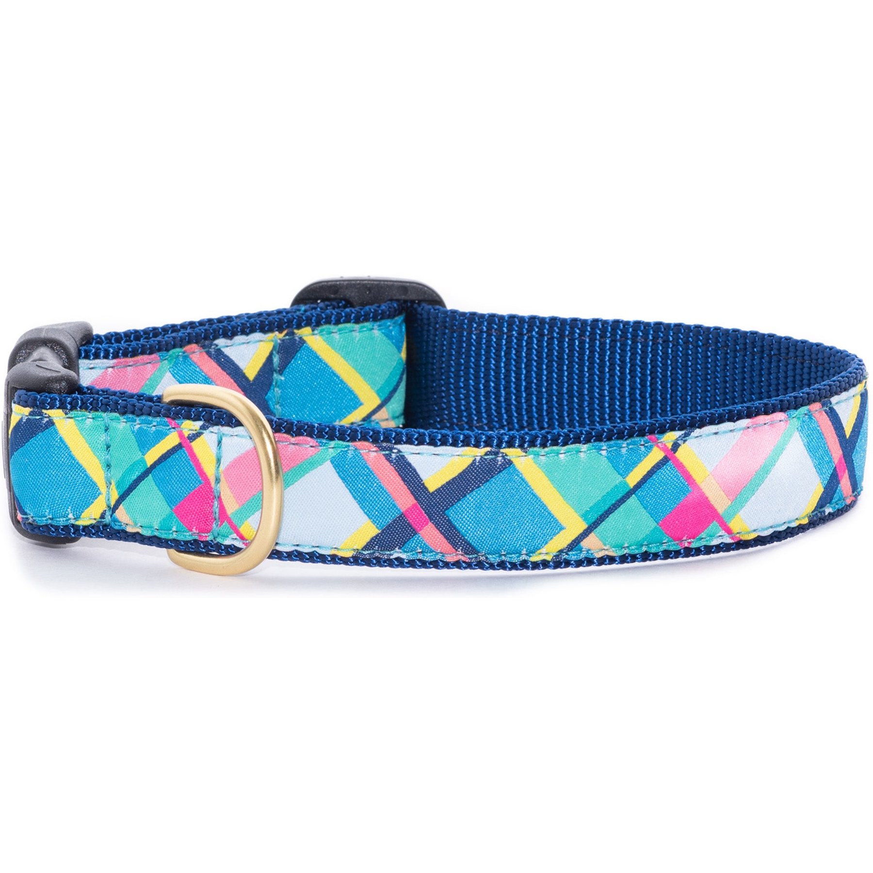 Up Country Wide Best in Plaid Dog Collar, XX-Large: 21 to 27-in neck, 1-in wide