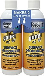 Urine Gone Enviro-Care Surface Deodorizer Concentrate Refill, 2.5-fl oz bottle, 2 count