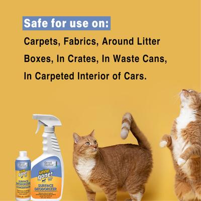 Show full view: Urine Gone Enviro-Care Surface Deodorizer Concentrate Refill, 2.5-fl oz bottle, 2 count slide 3 of 7