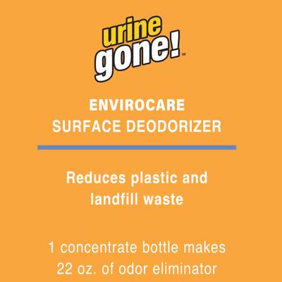Show full view: Urine Gone Enviro-Care Surface Deodorizer Concentrate Starter Pack, 66-fl oz bottle slide 5 of 8