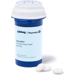Ursodiol Compounded Chicken Quadrisect Tablet, 150 mg, 1 tablet for Veterinary use