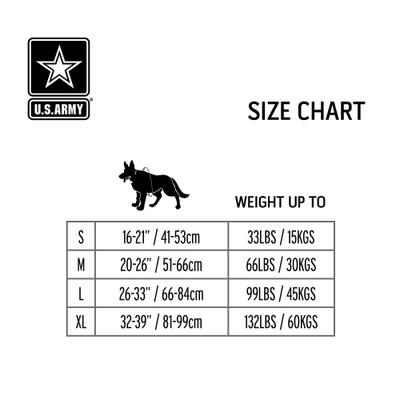 Show full view: US ARMY Dog Life Vest, Dark Camo, X-Large slide 7 of 8