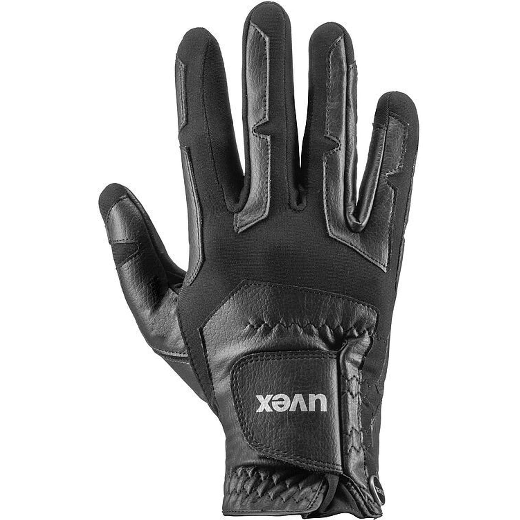 Uvex Ventraxion Plus Adult Horse Gloves, Black, 8/9