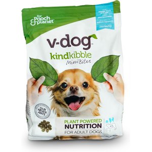 V-Dog Kind Kibble Mini Bites Vegan Adult Dry Dog Food, 4.5-lb bag
