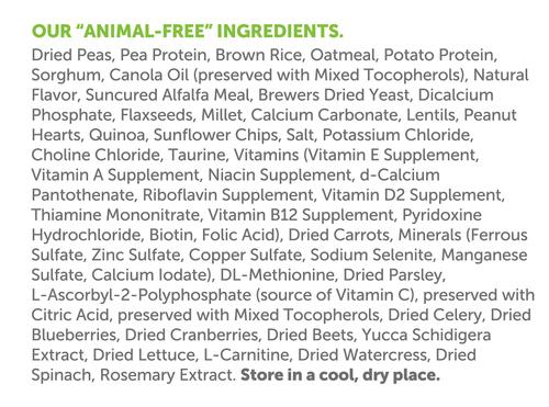 Show full view: V-Dog Kind Kibble Mini Bites Vegan Adult Dry Dog Food, 4.5-lb bag slide 4 of 9