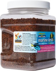 V2O Aquarium Foods Marine Krill+ Small & Medium Pellets Fish Food, 2.4-mm, 1-lb slide 2 of 4