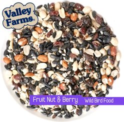 Valley Farms Fruit, Nut & Berry Mix Wild Bird Food, 4-lb bag slide 2 of 9