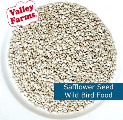 Show full view: Valley Farms Safflower Seed Wild Bird Food, 4-lb bag slide 2 of 10