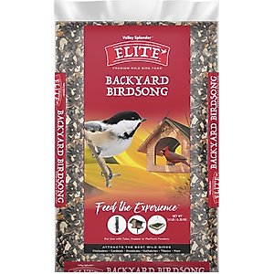 Valley Splendor Elite Backyard Birdsong Seeds Wild Bird Food, 14-lb bag