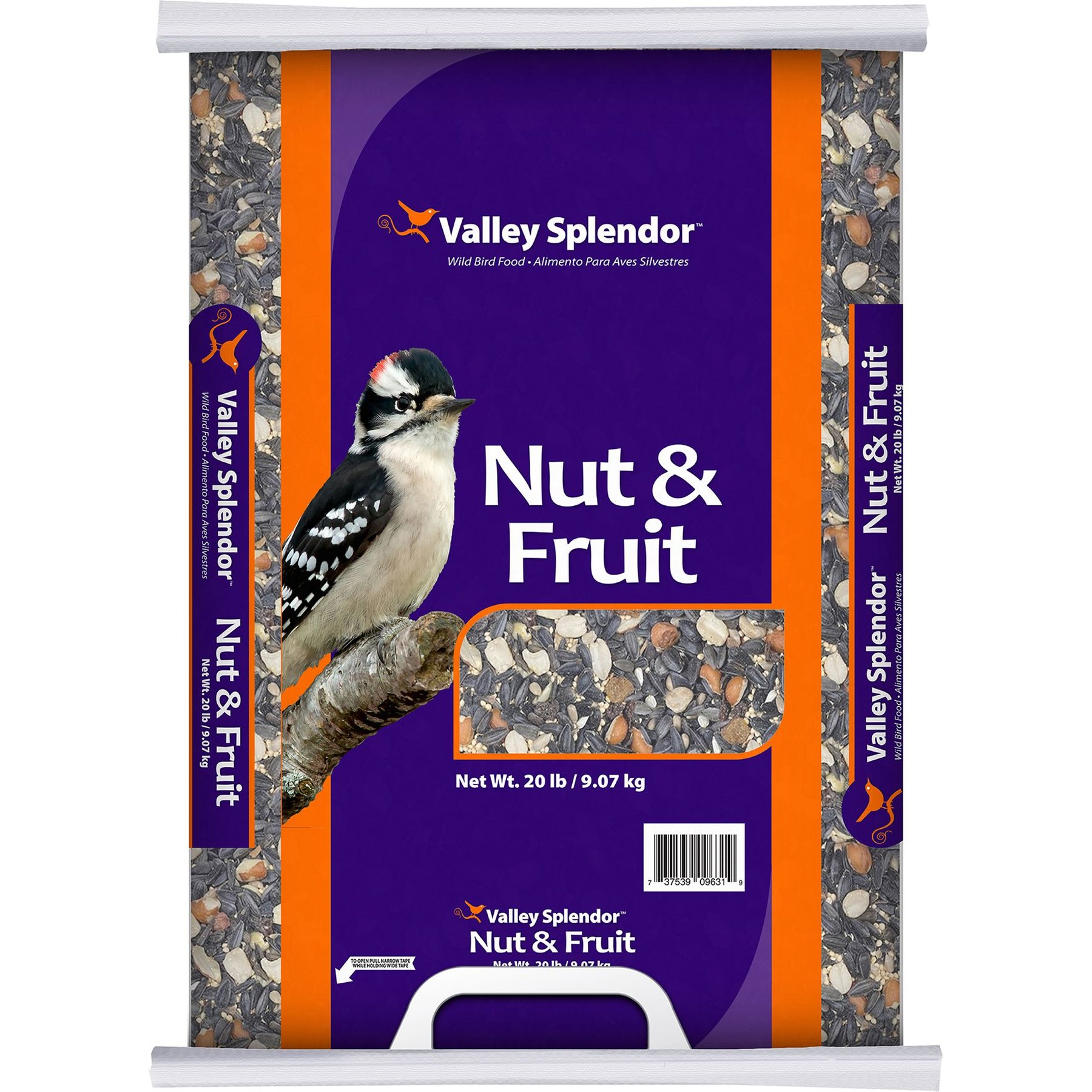 Valley Splendor Nut & Fruit Seeds Wild Bird Food, 20-lb bag