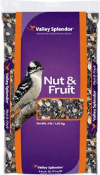 Valley Splendor Nut & Fruit Seeds Wild Bird Food, 4-lb bag