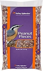 Valley Splendor Peanut Pieces Seeds Wild Bird Food, 5-lb bag