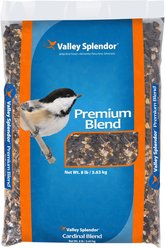 Valley Splendor Premium Blend Seeds Wild Bird Food, 8-lb bag
