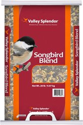 Valley Splendor Songbird Seeds Wild Bird Food, 20-lb bag