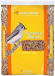 Valley Splendor Sunrise Blend Seeds Wild Bird Food, 10-lb bag