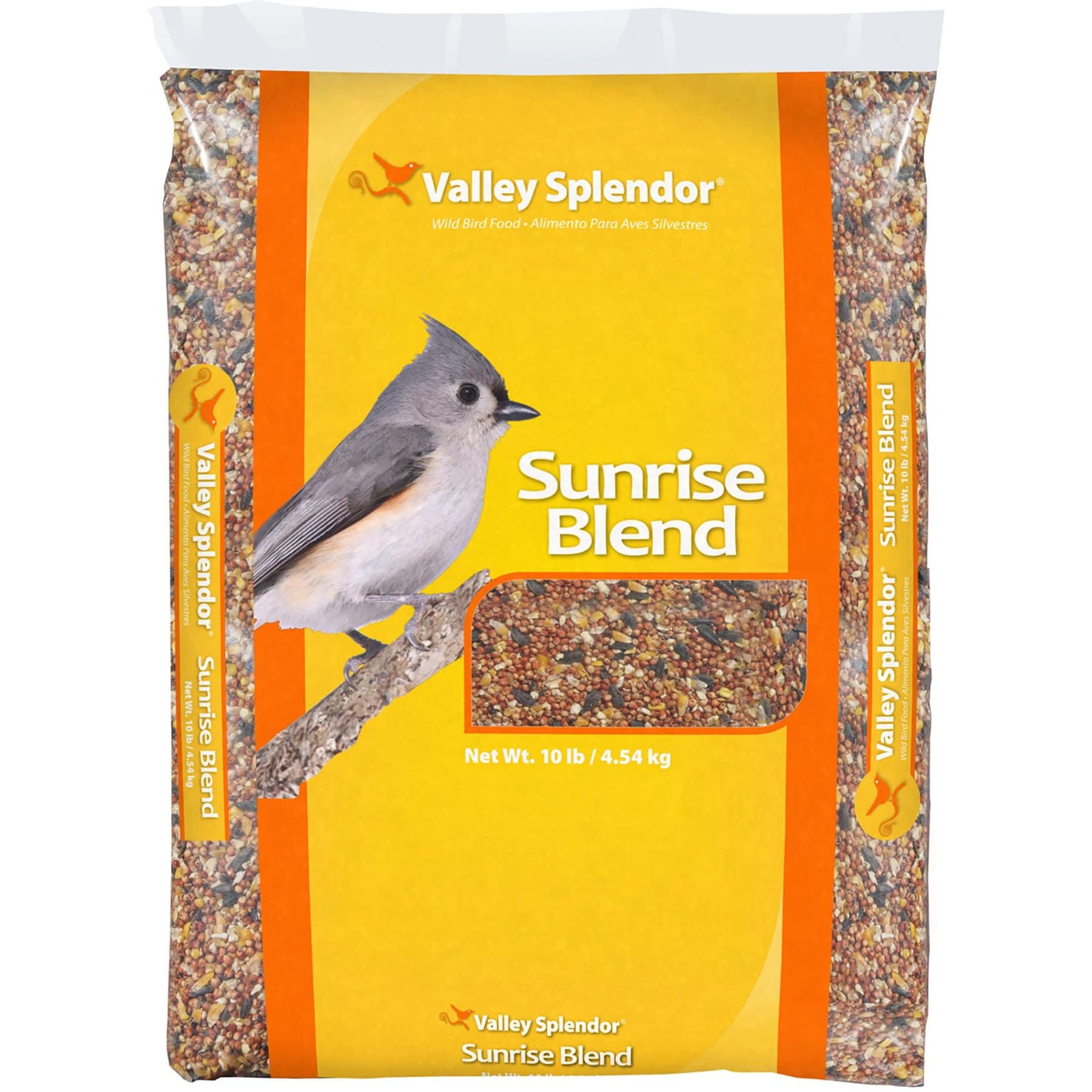 Valley Splendor Sunrise Blend Seeds Wild Bird Food, 10-lb bag