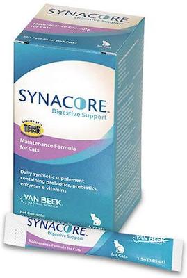 Show full view: Van Beek Natural Science Synacore Digestive Support Cat Supplement, 30 count slide 1 of 3