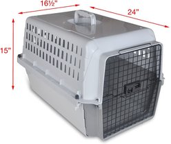 Van Ness Calm Carrier E-Z Load Sliding Drawer Cat Kennel, Gray slide 2 of 9