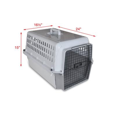 Show full view: Van Ness Calm Carrier E-Z Load Sliding Drawer Cat Kennel, Gray slide 2 of 12