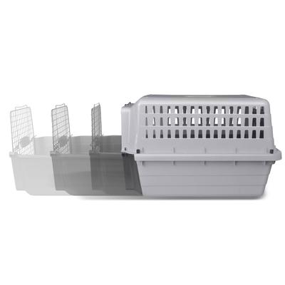 Show full view: Van Ness Calm Carrier E-Z Load Sliding Drawer Cat Kennel, Gray slide 3 of 12