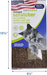 Van Ness Cat Scratcher Pad Toy with Catnip, Double slide 2 of 5