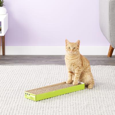 Show full view: Van Ness Cat Scratcher Pad Toy with Catnip, Single slide 6 of 8