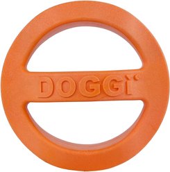 Van Ness Doggi Catch & Carry Tough Dog Chew Toy, Orange, Large