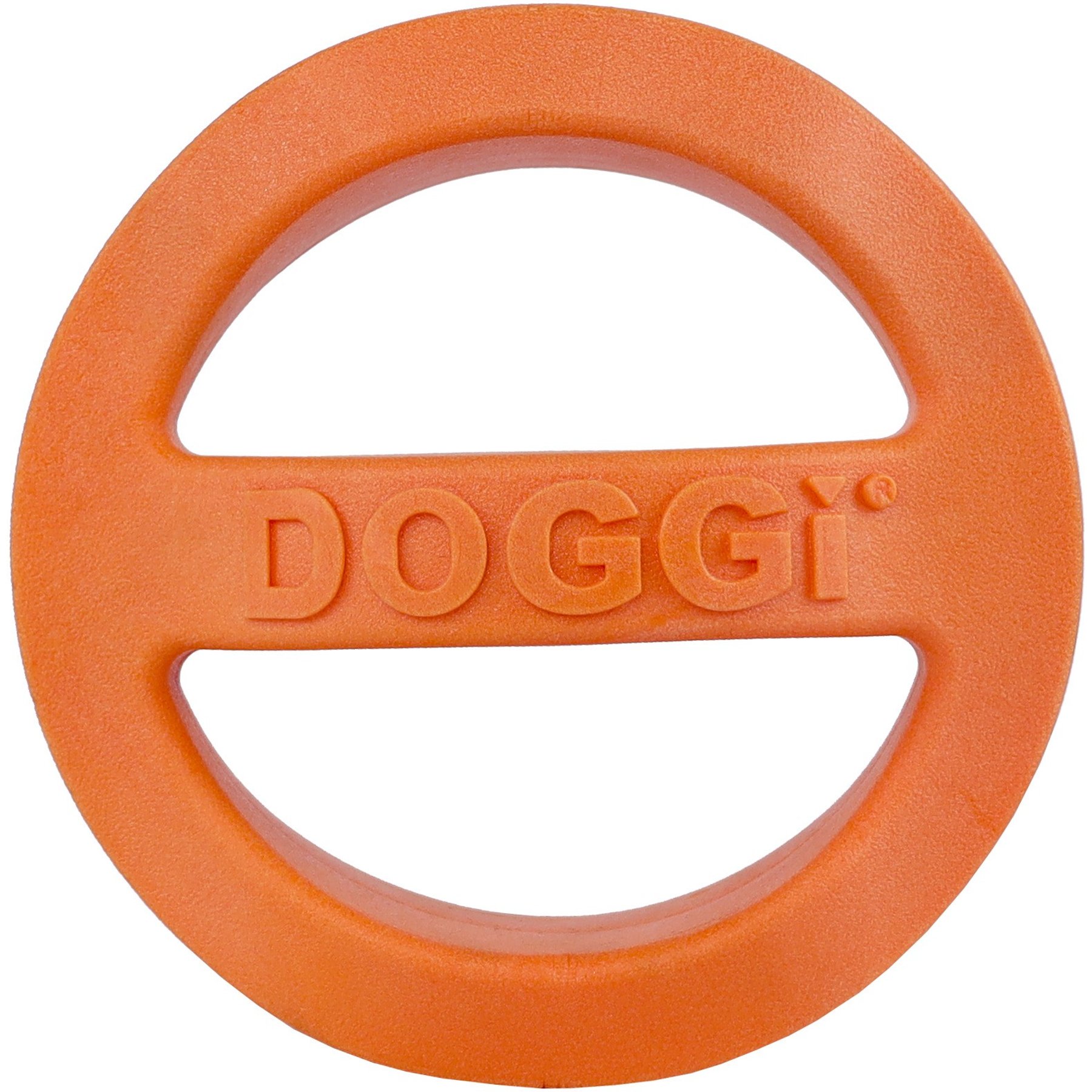 Van Ness Doggi Catch & Carry Tough Dog Chew Toy, Orange, Large