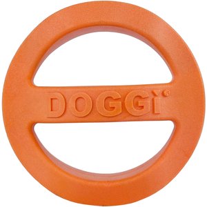 Van Ness Doggi Catch & Carry Tough Dog Chew Toy, Orange, Large