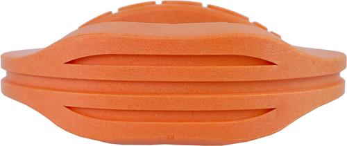 Show full view: Van Ness Doggi Catch & Carry Tough Dog Chew Toy, Orange, Large slide 7 of 10