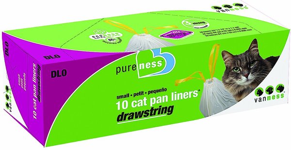 Show full view: Van Ness Drawstring Cat Pan Liners, Small, 10 count slide 1 of 4