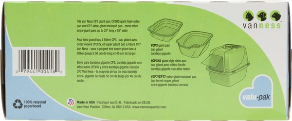 Van Ness Cat Pan Liners