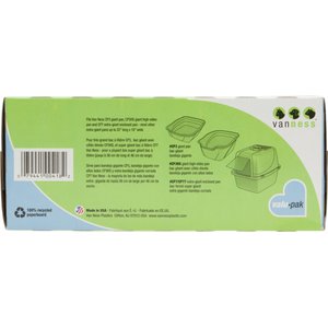 Van Ness Drawstring Cat Pan Liners, X-Large, 15 count