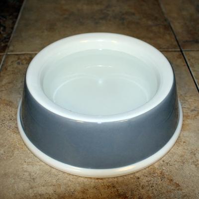 Show full view: Van Ness Ecoware Non-Skid Silicone Bamboo Dog Bowl, Medium: 3 cup slide 4 of 5