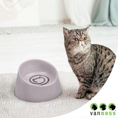 Show full view: Van Ness Ecoware Raised Cat Bowl, Gray, Small slide 6 of 7