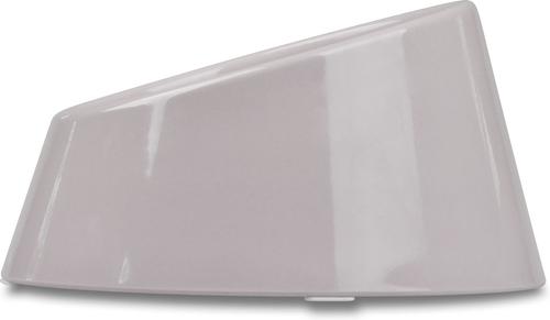 Show full view: Van Ness Ecoware Raised Cat Bowl, Gray, Small slide 3 of 7