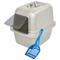 Show in main carousel: Van Ness Enclosed Cat Litter Pan, Large White + Litter Scoop slide 1 of 5