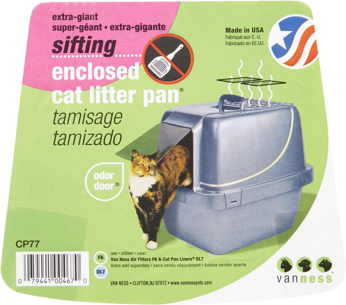 Van Ness Eco Cat Litter Pan, Sand