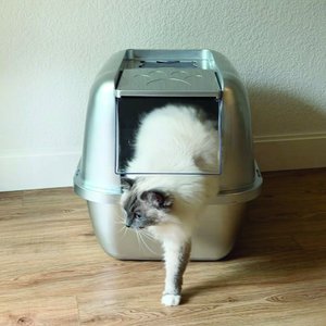 Van Ness EZ Clean Enclosed Cat Litter Box, Gray, Jumbo